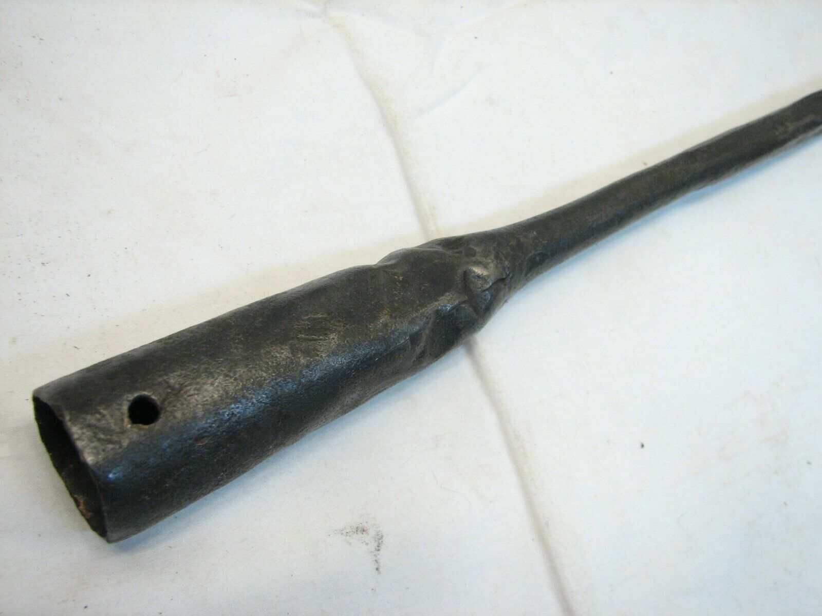 Antique 6-Tine Fish Eel Frog Gig Tool Spear Head Hand Forged