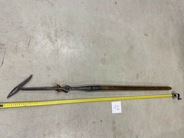 Nice Antique Fish Eel Frog Gig Tool Spear Head Hand Forged Fishing